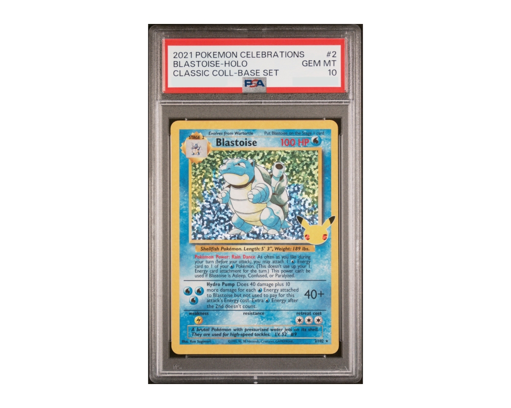 Gradert Pokémon kort | PSA 10 | Sword & Shield | Celebrations