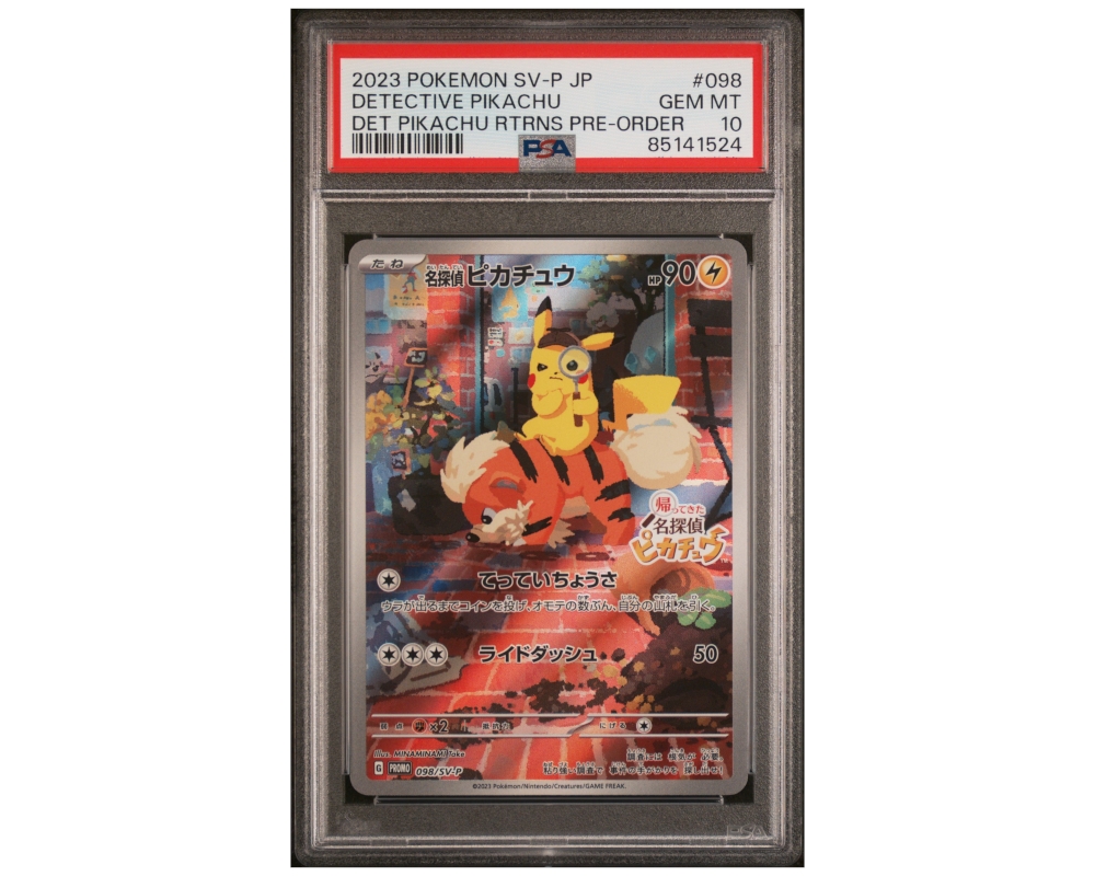 Gradert Japansk Pokémon kort | PSA 10