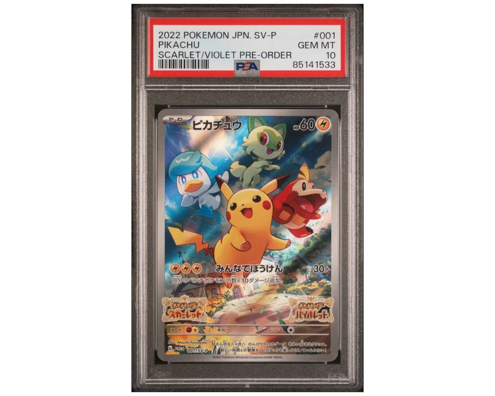 Gradert Japansk Pokémon kort | PSA 10
